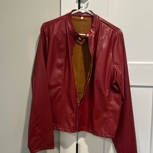 Red jacket size XXL